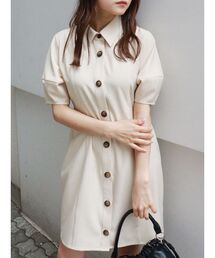 MURUA | ランタンスリーブミニワンピース(ワンピース)