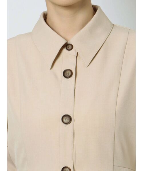 MURUA（ムルーア）の「ランタンスリーブミニワンピース（ワンピース・レディース・アイボリー/ブラウン・FREE）」の19枚目の写真