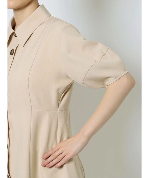 MURUA（ムルーア）の「ランタンスリーブミニワンピース（ワンピース・レディース・アイボリー/ブラウン・FREE）」の20枚目の写真