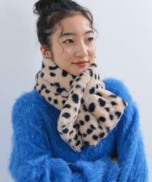 Ray BEAMS | Ray BEAMS / フェイクファー ティペット(マフラー)