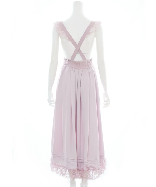 Secret Honey（シークレットハニー）の「レースアップコルセットロングスカート（スカート・レディース・ブラック/ピンク/グレー・MEDIUM）」の14枚目の写真