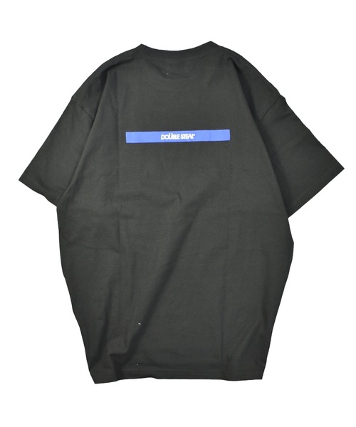 DOUBLE STEAL(ダブルスティール)の「タギング刺繍 Tシャツ(Tシャツ/カットソー・メンズ・ブラック/ライトブルー/モスグリーン/ホワイト・MEDIUM/LARGE/X-LARGE)」の8枚目の写真