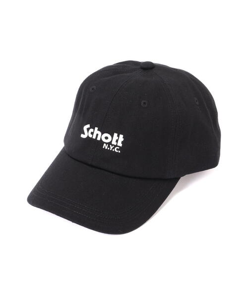 schott（ショット）の「Schott/ショット/TWILL CAP/ツイルキャップ（キャップ・メンズ・ベージュ/ブラック/ブラック系その他・F）」の12枚目の写真