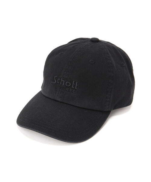 schott（ショット）の「Schott/ショット/TWILL CAP/ツイルキャップ（キャップ・メンズ・ベージュ/ブラック/ブラック系その他・F）」の13枚目の写真