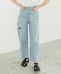 ダメージカットデニムパンツ