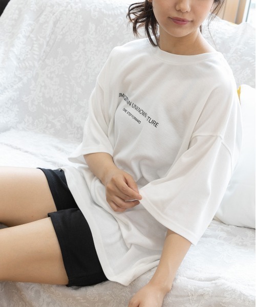 ad thie(アドティエ)の「ルームウエア セットアップ(SS)(ルームウェア/パジャマ・レディース・チャコールグレー×ブラック/オフホワイト/アイボリー系/ベージュ系/ピンク/杢グレー/ピンク系/チャコール/ブラック/ブラウン/チャコールグレー/アイボリー系2/グレー系2/ベージュ系2/ピンク系2/ブラック×ブラック/グレー系その他・FREE/LL)」の19枚目の写真