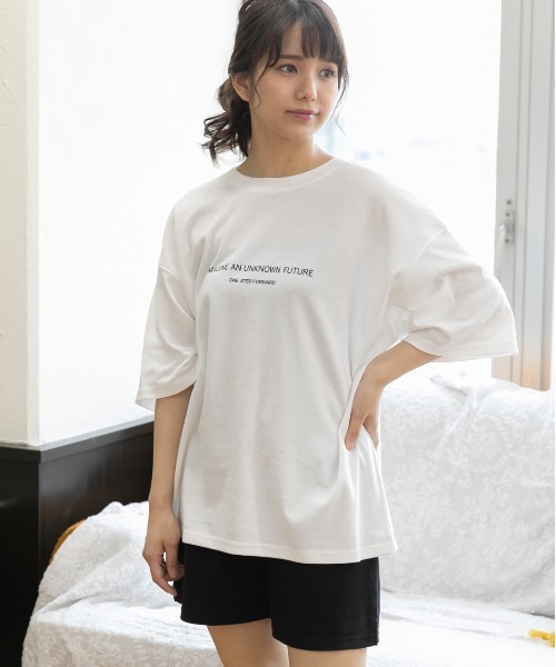 ad thie(アドティエ)の「ルームウエア セットアップ(SS)(ルームウェア/パジャマ・レディース・チャコールグレー×ブラック/オフホワイト/アイボリー系/ベージュ系/ピンク/杢グレー/ピンク系/チャコール/ブラック/ブラウン/チャコールグレー/アイボリー系2/グレー系2/ベージュ系2/ピンク系2/ブラック×ブラック/グレー系その他・FREE/LL)」の20枚目の写真