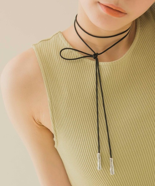 SMELLY（スメリー）の「メタルエンドロングコードチョーカー（チョーカー・レディース・シルバー系その他・-）」の9枚目の写真