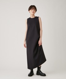 【emmi atelier】ダンボール素材アシメワンピース