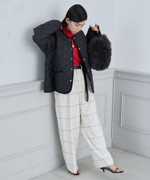 NOLLEY’S(ノーリーズ)の「◇【WEB限定】【TRADITIONAL WEATHERWEAR】NEW FENWICKノーリーズ別注(ブルゾン・レディース・ブラック/オフホワイト/ネイビー・30/32)」の18枚目の写真