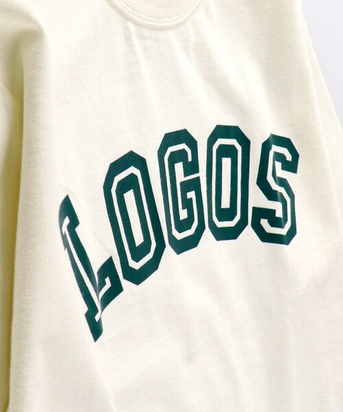 LOGOS（ロゴス）の「【LOGOS/ロゴス】 branshes限定：長袖Tシャツ_ロンT（Tシャツ/カットソー・キッズ・アイボリー/ネイビー・100/110/150/90/120/140/130）」の12枚目の写真