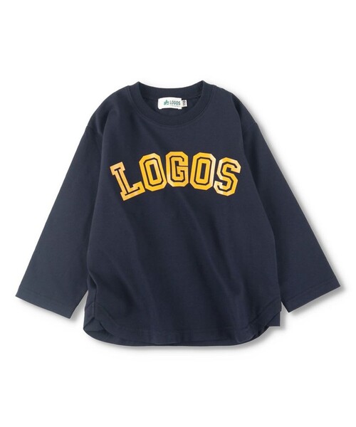 LOGOS（ロゴス）の「【LOGOS/ロゴス】 branshes限定：長袖Tシャツ_ロンT（Tシャツ/カットソー・キッズ・アイボリー/ネイビー・100/110/150/90/120/140/130）」の17枚目の写真