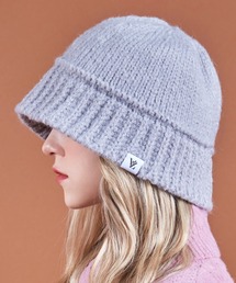 VARZAR（バザール）の「VARZAR(バザール)/Monogram Label Wool Knit Bucket Hat/モノグラム ラベル ウール ニット バケットハット（ハット）」