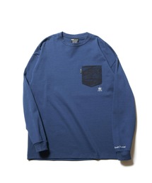 CAMO POCKET LONG SLEEVE T