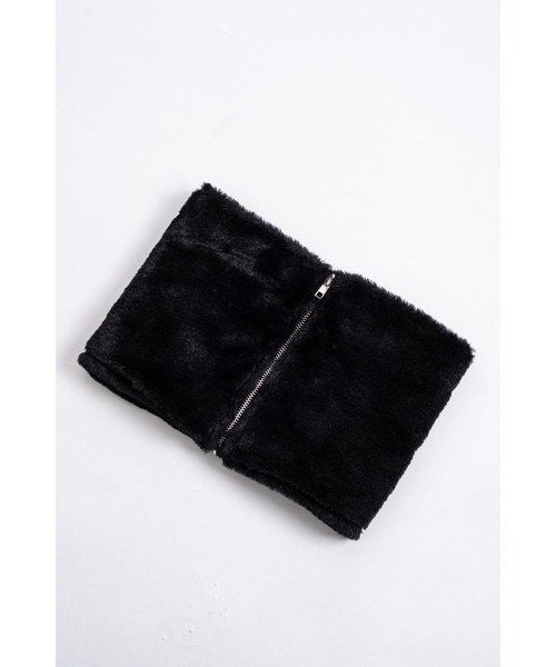 ankoROCK（アンコロック）の「ショートファージップネックウォーマー（ネックウォーマー/スヌード・レディース・A・ONE SIZE）」の6枚目の写真