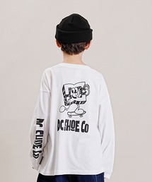 DC/ディーシー 23 KD PLAYTIME LS23 キッズ プレイタイム ロングスリーブ ロングTシャツ ロンT スケートボード 親子コーデ YLT234541