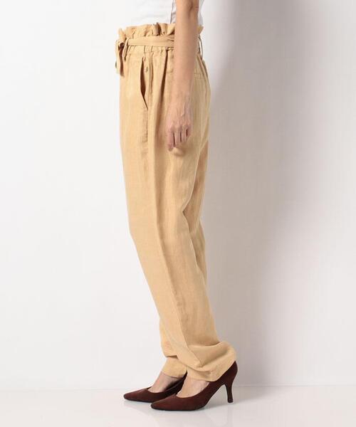 SCOTCH&SODA（スコッチアンドソーダ）の「フリルウエストパンツ（その他パンツ・レディース・Beige・2）」の2枚目の写真
