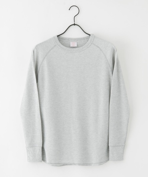 JEMORGAN（ジェーイーモーガン）の「【JE.MORGAN/ジェイイーモーガン】ワッフル　ラグラン　クルーネックロンT（Tシャツ/カットソー・レディース・ブラック/アイボリー/ホワイト/杢グレー/ネイビー・FREE）」の14枚目の写真