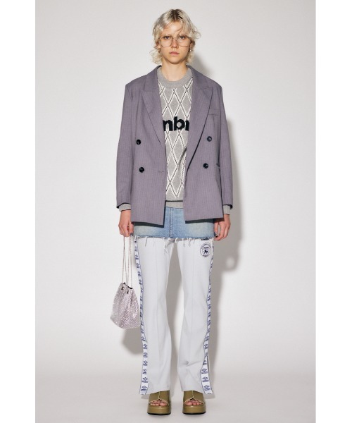 MOUSSY× UMBRO ニット♡グレー moussy - MOUSSY× UMBRO ニット♡グレーの通販 by n&k｜マウジーならラクマ