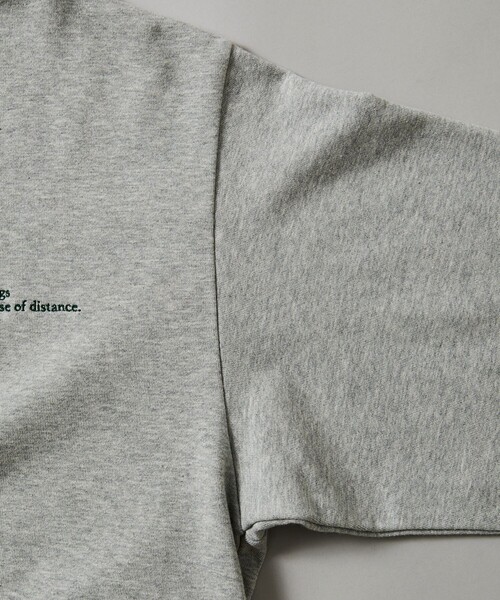 Firsthand(ファーストハンド)の「MA Firsthand/マ ファーストハンド FRENCH TERRY LOGO CREW SWEAT / フレンチテリーロゴスウェット / クルーネック(スウェット・メンズ・オフホワイト/グレー/ブラック/ネイビー・L/M)」の12枚目の写真