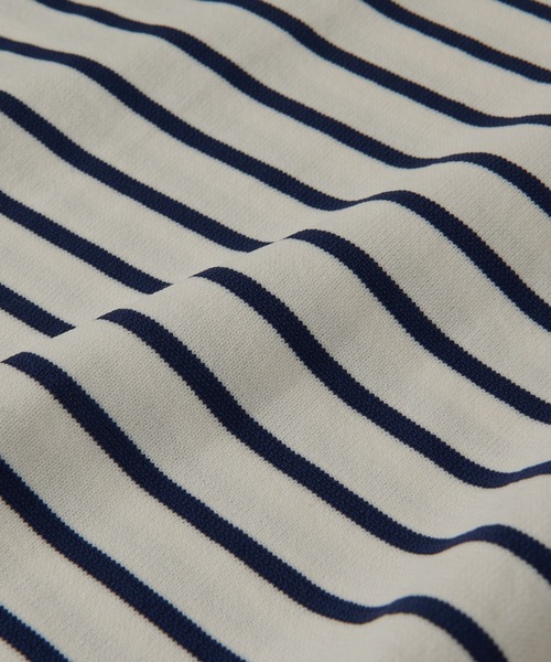 un dix cors(アンディコール)の「ストレッチヤーンボーダープルオーバー(ニット/セーター・レディース・アイボリー/グレイッシュベージュ/ブラック・FREE)」の21枚目の写真