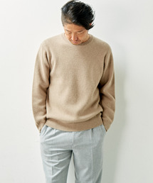 ラビットウーリーミラノリブクルーネックセーター