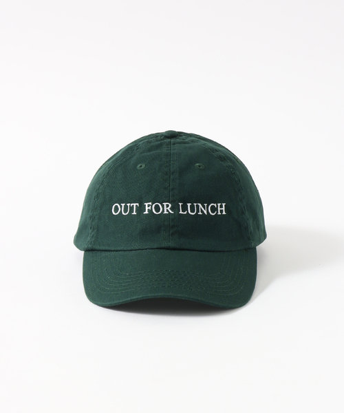 IDEA BOOKS（アイディアブックス）の「【IDEA BOOKS / アイディアブックス】OUT FOR LUNCH HAT（キャップ・メンズ・グリーン・FREE）」の2枚目の写真