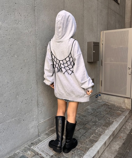 CIAOPANIC（チャオパニック）の「ショートパールビスチェ（キャミソール・レディース・ホワイト/ブラック/シルバー・FREE）」の21枚目の写真