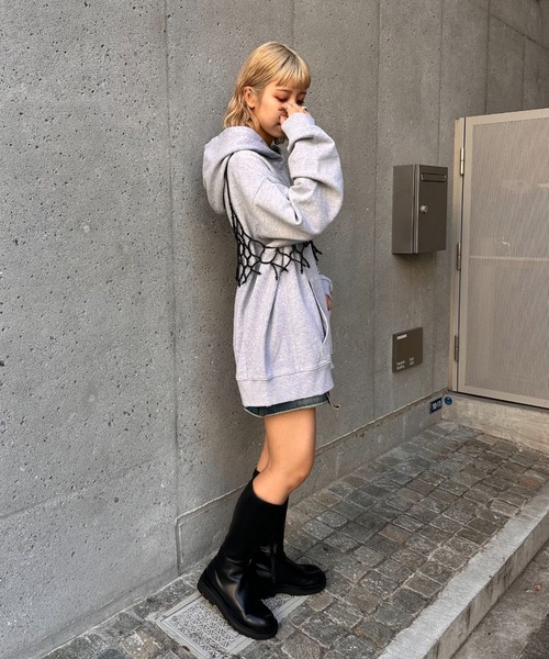 CIAOPANIC（チャオパニック）の「ショートパールビスチェ（キャミソール・レディース・ホワイト/ブラック/シルバー・FREE）」の20枚目の写真