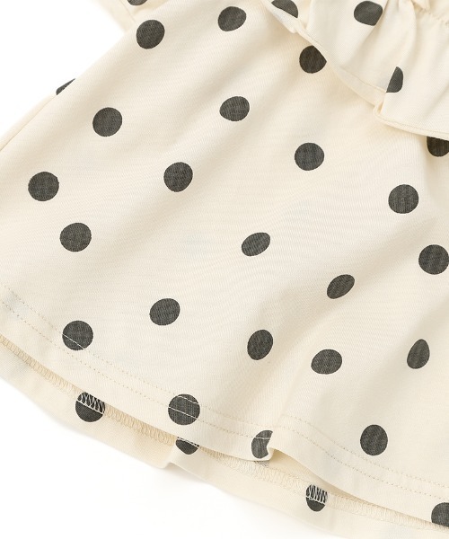 n.o.u.s（ノウズ）の「n.o.u.s フリルＴシャツ（Tシャツ/カットソー・キッズ・オレンジ/グレー/クリーム・80ｃｍ/130cm/90cm/100cm/140cm/120cm/110cm）」の17枚目の写真