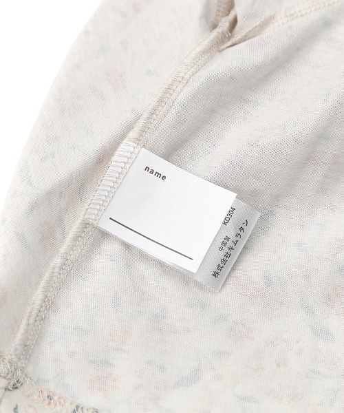 n.o.u.s（ノウズ）の「n.o.u.s フリルＴシャツ（Tシャツ/カットソー・キッズ・オレンジ/グレー/クリーム・80ｃｍ/130cm/90cm/100cm/140cm/120cm/110cm）」の18枚目の写真