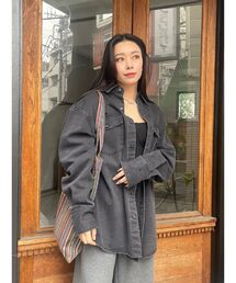 EVRIS | オーバーサイズデニムシャツジャケット(シャツ/ブラウス)