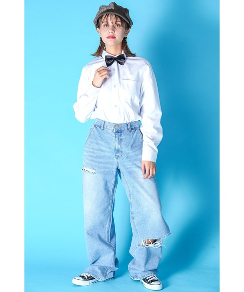 an meets zakka（アンミツザッカ）の「an meets zakka ベロア蝶ネクタイ（蝶ネクタイ・メンズ・ネイビー/レッド/ブラック・ONE SIZE）」の5枚目の写真