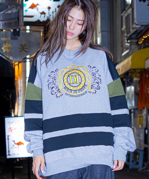 セール】[ROUXDI PERFE ルゥディパフィー]フロント刺繍復刻デザイン