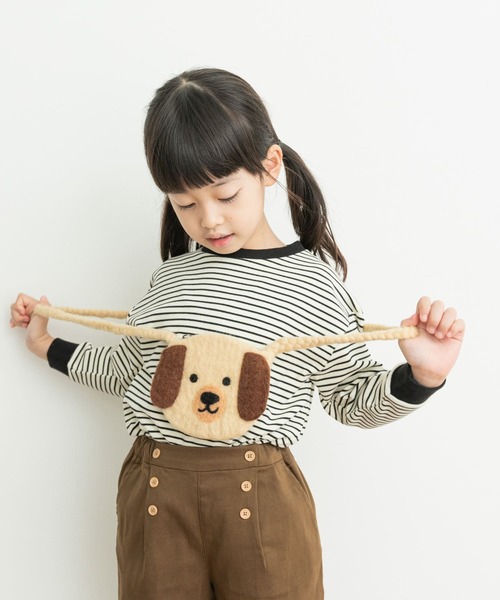 URBAN RESEARCH DOORS（アーバンリサーチドアーズ）の「アニマルポシェット(KIDS)（ショルダーバッグ・キッズ・イエロー/ライトベージュ・ONE）」の3枚目の写真