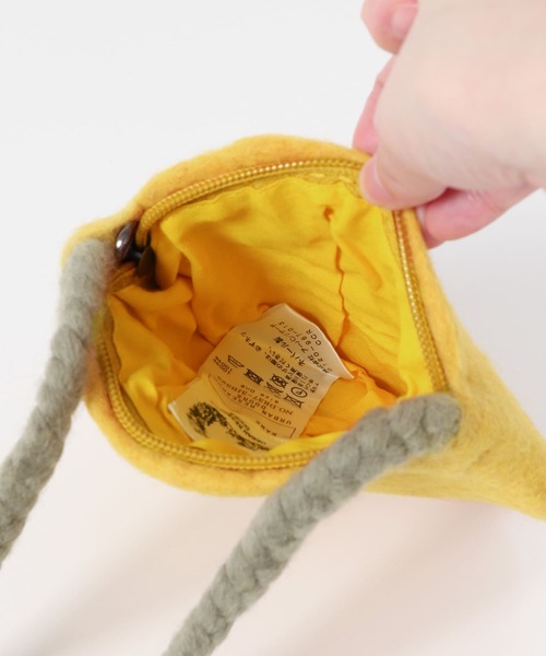 URBAN RESEARCH DOORS（アーバンリサーチドアーズ）の「アニマルポシェット(KIDS)（ショルダーバッグ・キッズ・イエロー/ライトベージュ・ONE）」の10枚目の写真