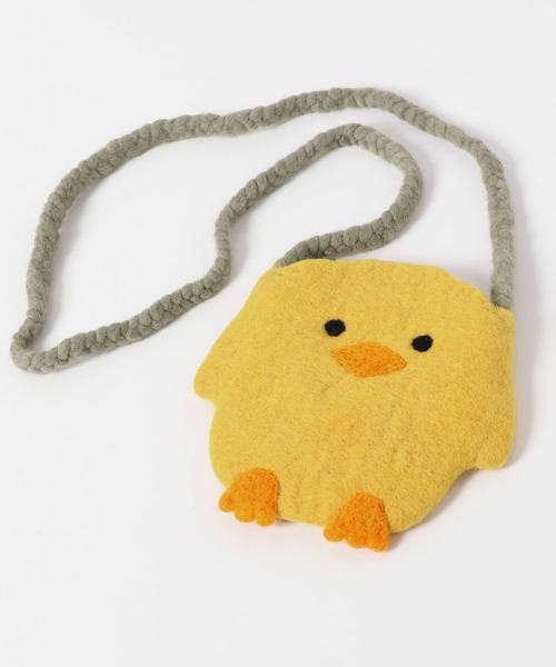 URBAN RESEARCH DOORS（アーバンリサーチドアーズ）の「アニマルポシェット(KIDS)（ショルダーバッグ・キッズ・イエロー/ライトベージュ・ONE）」の11枚目の写真