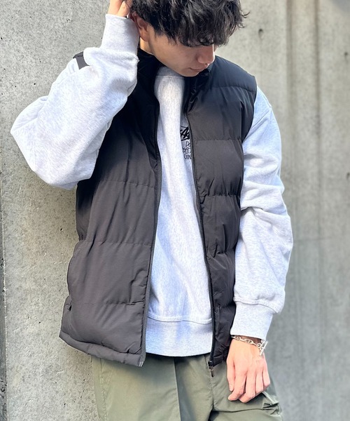 セール】【SETUP7】中綿スタンドネックダウンライクベスト KNF037