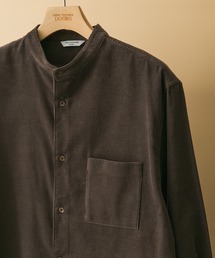 URBAN RESEARCH DOORS | 『UR TECH』コーデュロイバンドカラーシャツ(シャツ/ブラウス)