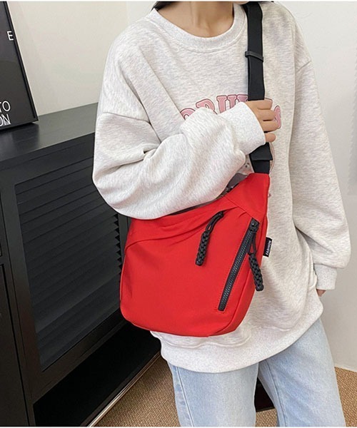 gossip！ロサンゼルス（ゴシップロサンゼルス）の「ナイロンオーバーオール　トートバッグ（ショルダーバッグ・レディース・レッド/ベージュ/ホワイト/ブラック・FREE）」の22枚目の写真