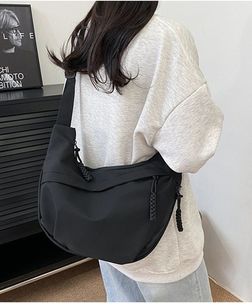 gossip！ロサンゼルス（ゴシップロサンゼルス）の「ナイロンオーバーオール　トートバッグ（ショルダーバッグ・レディース・レッド/ベージュ/ホワイト/ブラック・FREE）」の13枚目の写真