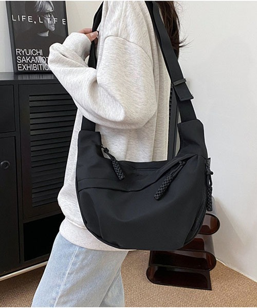 gossip！ロサンゼルス（ゴシップロサンゼルス）の「ナイロンオーバーオール　トートバッグ（ショルダーバッグ・レディース・レッド/ベージュ/ホワイト/ブラック・FREE）」の11枚目の写真