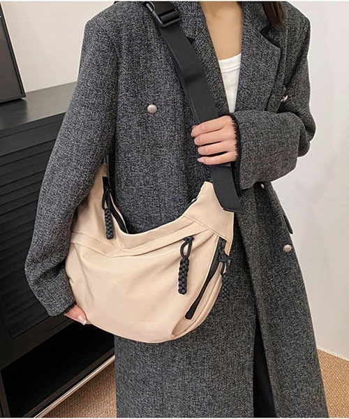 gossip！ロサンゼルス（ゴシップロサンゼルス）の「ナイロンオーバーオール　トートバッグ（ショルダーバッグ・レディース・レッド/ベージュ/ホワイト/ブラック・FREE）」の20枚目の写真