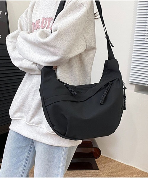 gossip！ロサンゼルス（ゴシップロサンゼルス）の「ナイロンオーバーオール　トートバッグ（ショルダーバッグ・レディース・レッド/ベージュ/ホワイト/ブラック・FREE）」の15枚目の写真