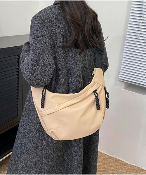 gossip！ロサンゼルス（ゴシップロサンゼルス）の「ナイロンオーバーオール　トートバッグ（ショルダーバッグ・レディース・レッド/ベージュ/ホワイト/ブラック・FREE）」の17枚目の写真