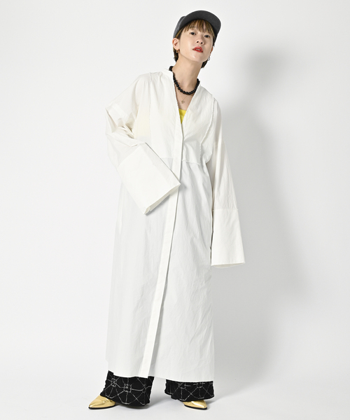 ワンピース LONG-SHIRT-DRESS CITYSHOP（シティーショップ）の「LONG SHIRT DRESS：ワンピース
