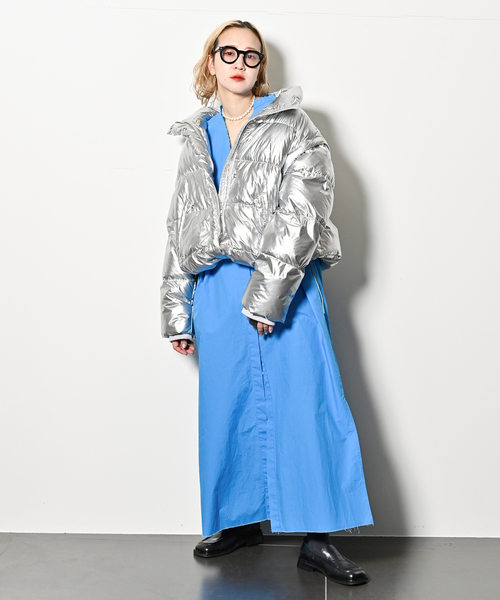 CITYSHOP（シティーショップ）の「LONG SHIRT DRESS：ワンピース