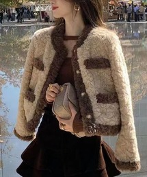 Primazel | フェイクファーコートジャケット(その他アウター)