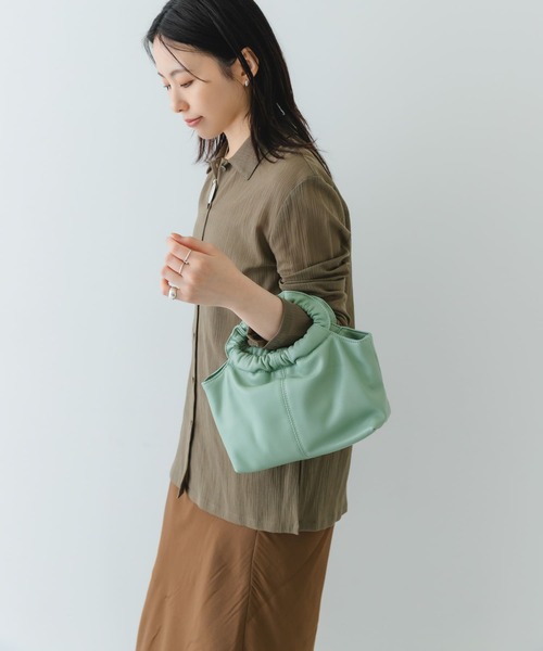 24AW RODE SKO ロデスコ ギャザーポケットショルダーバッグ セール】ギャザーハンドルバッグ（ショルダーバッグ）｜RODE SKO