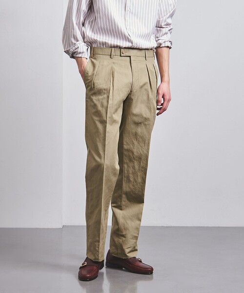 UNITED ARROWS♡ベージュパンツスーツ ユナイテッドアローズのセットアップ パンツ（ベージュ）の商品